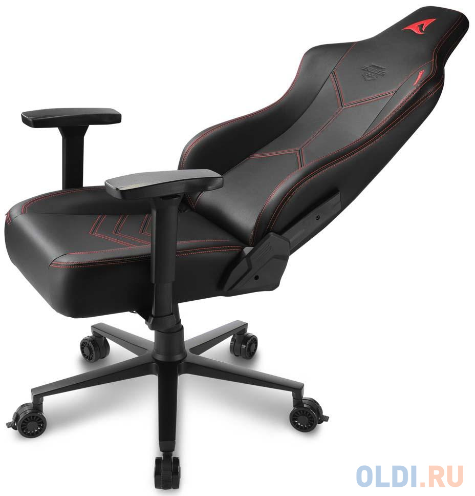 Кресло для геймеров Sharkoon Skiller SGS30 чёрный красный