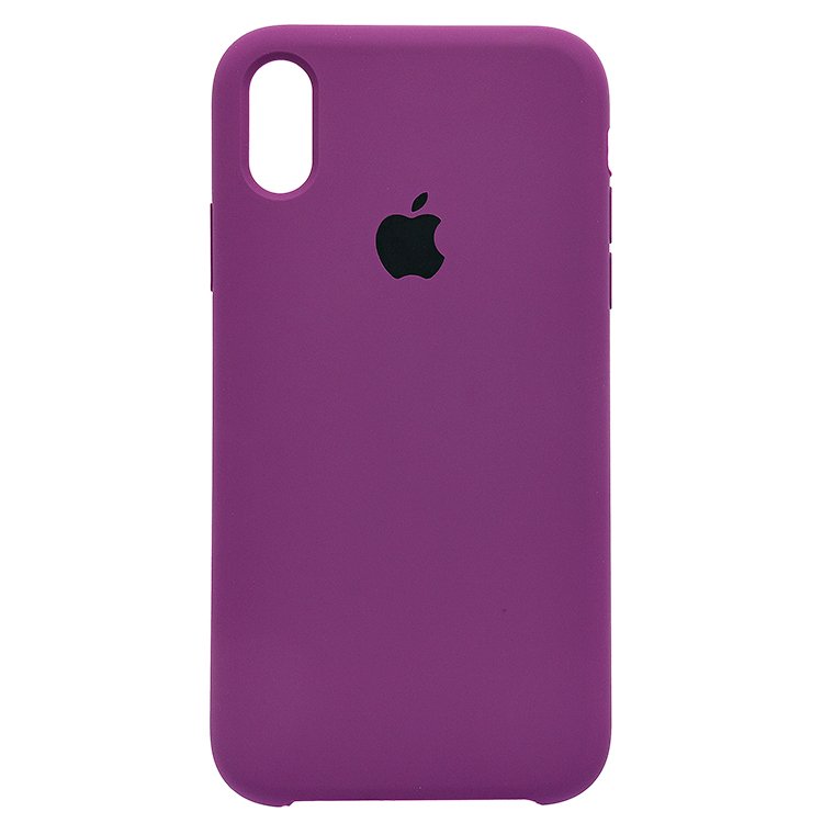 Чехол-накладка ORG для смартфона Apple iPhone XR, soft-touch, фиолетовый (90983)