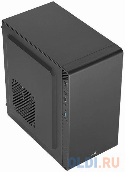 Корпус microATX Aerocool CS-106-S-BK-v1 Без БП чёрный