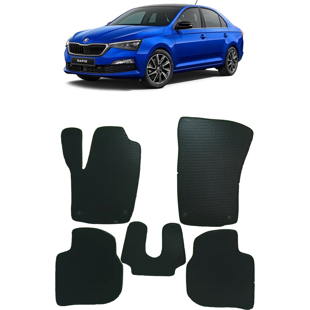 Ковры в салон автомобиля skoda rapid ii 2020 - Eva Smart 3183-A6A6-S <vendorcode>