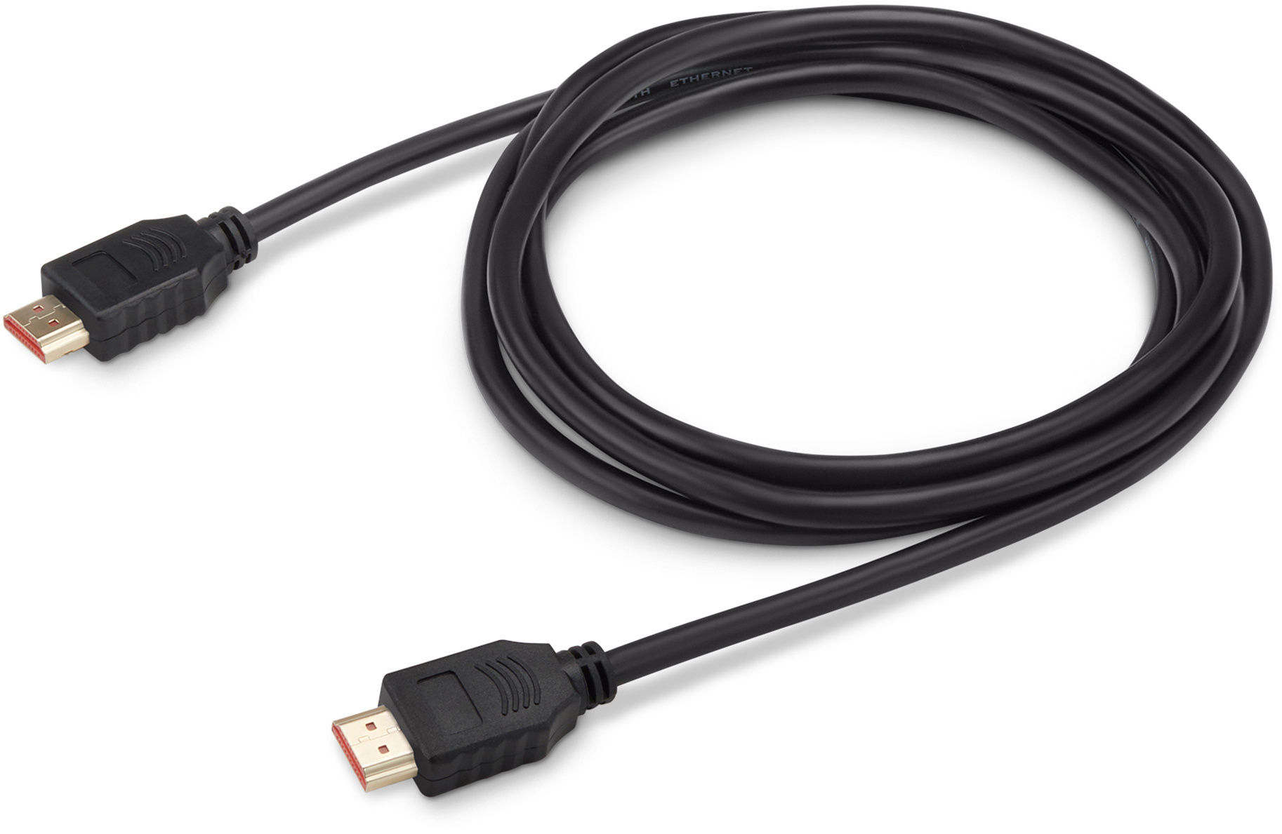 Кабель аудио-видео Buro HDMI 1.4 HDMI (m)/HDMI (m) 2м. Позолоченные контакты черный (BHP2M)