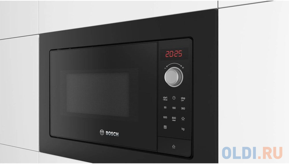 Микроволновая печь Bosch BFL523MB3 20л. 800Вт черный (встраиваемая) в Москвe