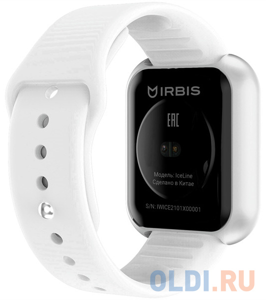 IRBIS Iceline White HS6620C Display: 1.3inch TFT color screen Touch type: single point touch Battery: 150mAh Color White