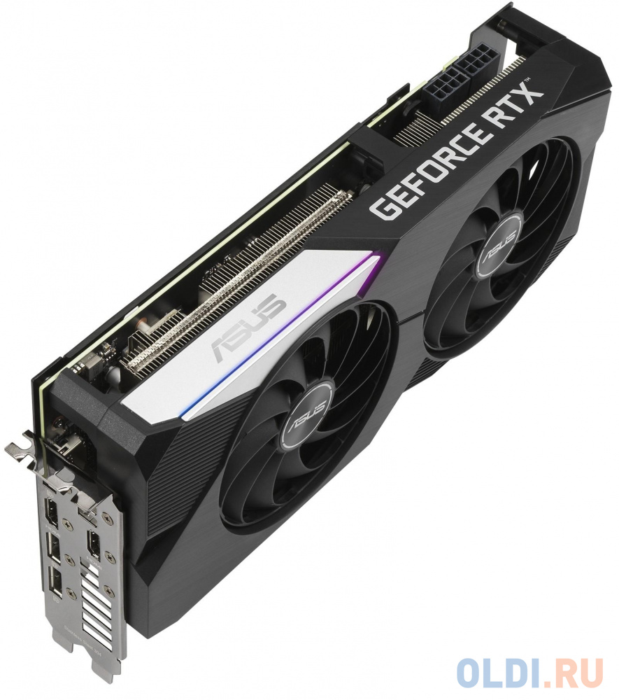 Видеокарта ASUS nVidia GeForce RTX 3070 Dual V2 LHR 8192Mb DUAL-RTX3070-8G-V2