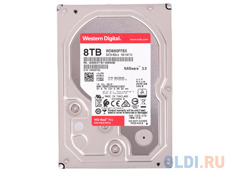 Жесткий диск Western Digital WD8003FFBX 8 Tb