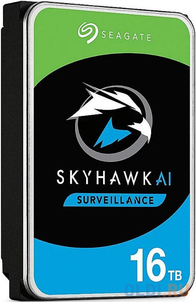 SEAGATE HDD Desktop SkyHawk AI (3.5'/ 16TB/ SATA/ rpm 7200) в Москвe