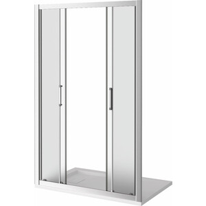 Душевая дверь Good Door Latte WTW-TD 150х185 матовая Grape, хром матовый (WTW-TD-150-G-WE) в Москвe