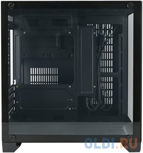 Корпус microATX 1stPlayer MEGAVIEW MV5 Без БП чёрный