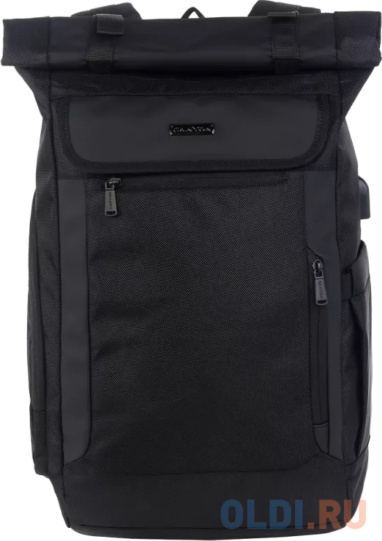 CANYON RT-7, Laptop backpack for 17.3 inch, Product spec/size(mm): 470MM(+200MM) x300MM x 130MM, Black, EXTERIOR materials:100% Polyester, Inner mater