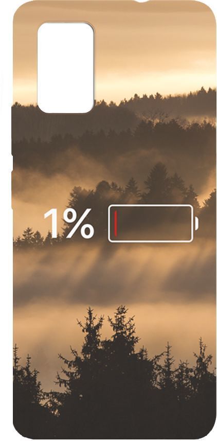 Чехол-накладка Gresso Meridian для смартфона ZTE Blade L9, термопластичный полиуретан (TPU), черный/бежевый лес (GR17AAAE9056)