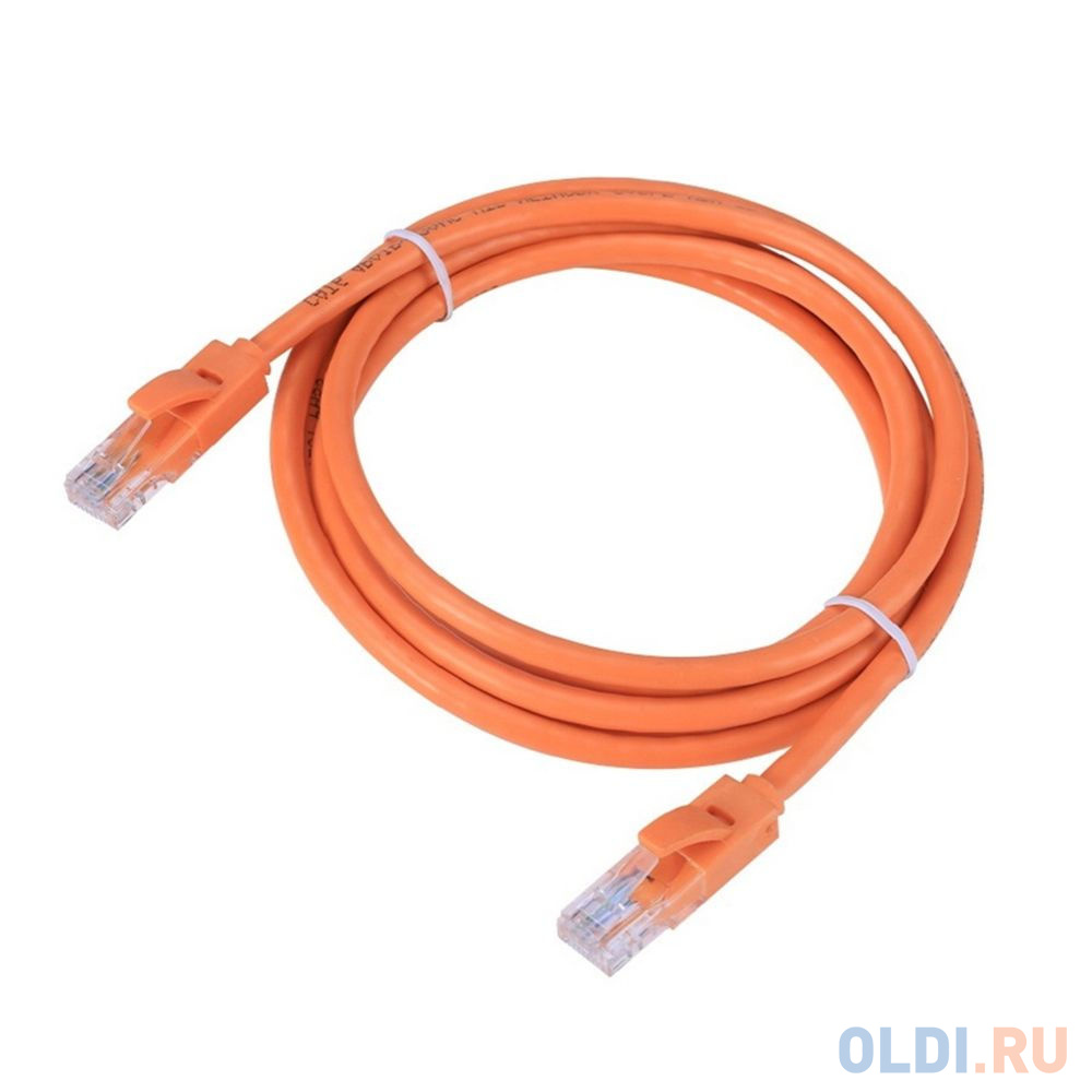 Патч-корд ACD-LPU6Z-20O [ACD-LPU6Z-20O] Cat6 UTP 26AWG 4Pair, CU, LSZH, Оранжевый, 2м