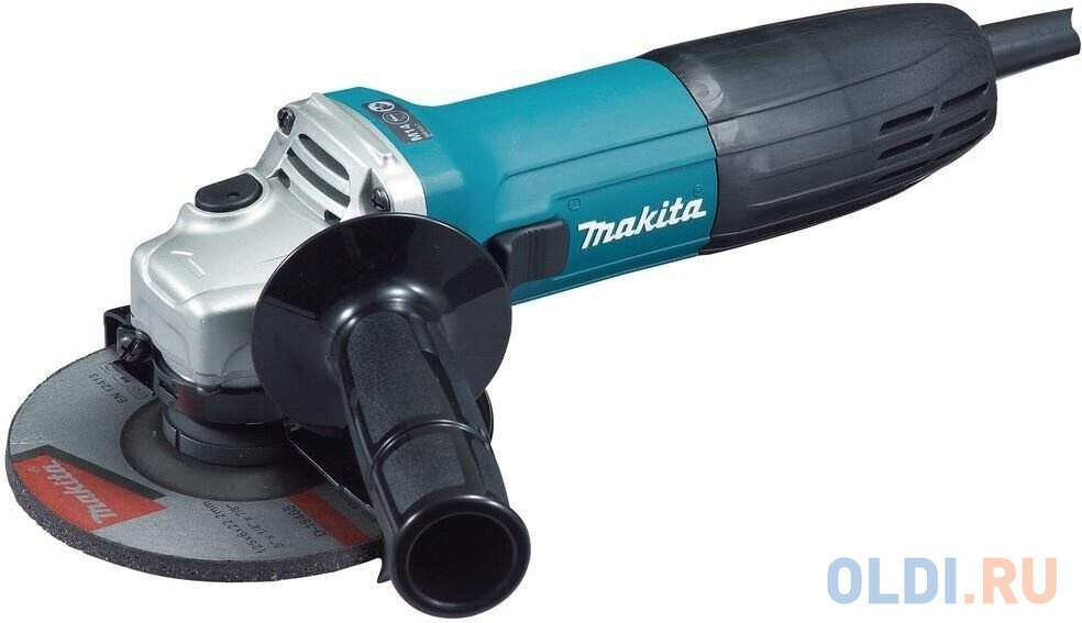 Угловая шлифмашина Makita GA5030RX8 125 мм, 720 Вт, 11000 об.\\мин, плавный пуск, антирестарт 1.4 кг,