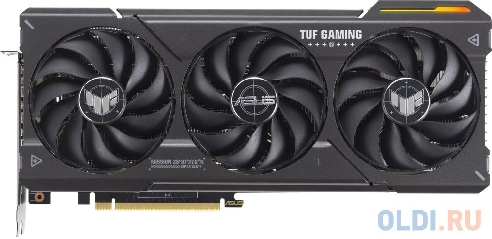 Видеокарта/ VGA ASUS NVIDIA GeForce TUF-RTX4070S-12G-GAMING 12GB, GDDR6X/192-bit, PCIe 4.0, 1xHDMI 2.1a, 3xDP, 3.2-slot  90YV0K81-M0NA00