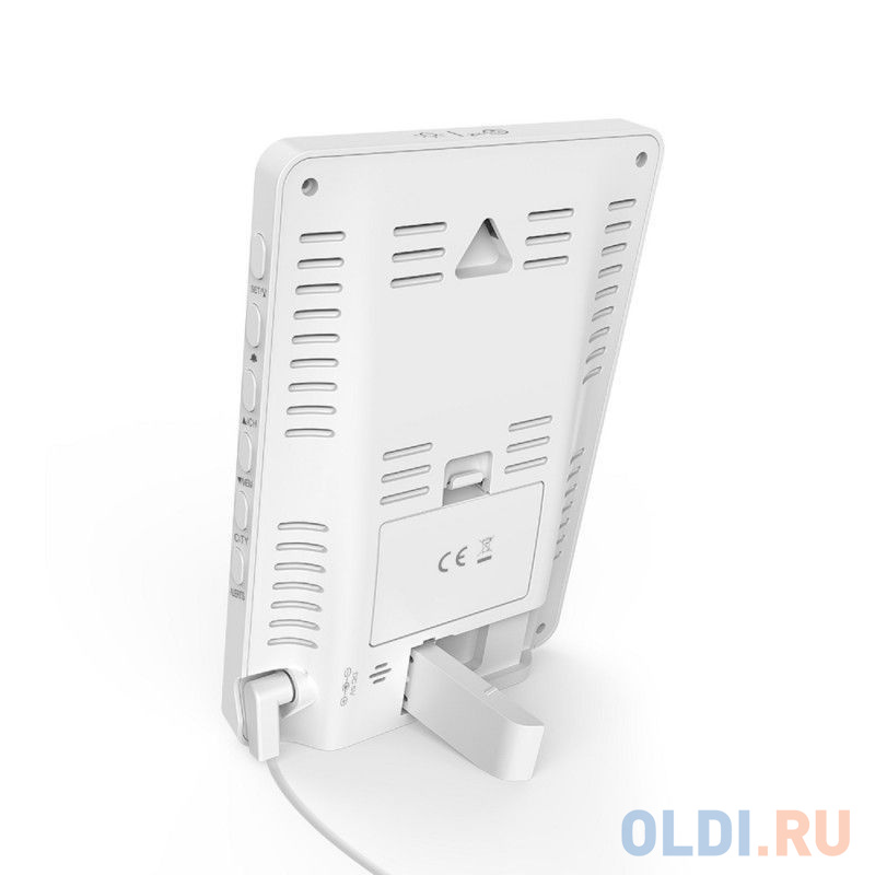 BALDR B0360WST2H2PR-V2-WHITEмногофункцциональная беспроводная метеостанция с цветным дисплеем, белый в Москвe