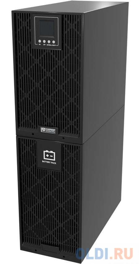 UPS Сайбер Электро ЭКСПЕРТ-10000 Онлайн, Напольное исполнение 10000ВА/8000Вт. USB/RS-232/SNMPslot/EPO Terminal (12В /9Ач. х 16)