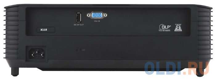 Проектор Acer X118HP DLP 4000Lm (800x600) 20000:1 ресурс лампы:6000часов 1xHDMI 2.8кг