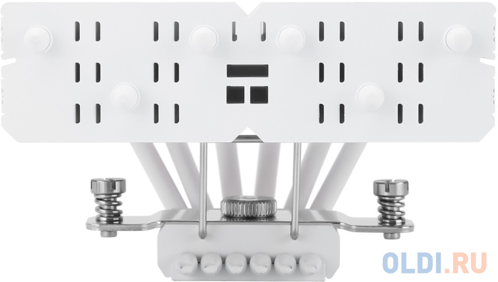 Кулер для процессора Thermalright SI-100 White ARGB, высота 100 мм, 2000 об/мин, 28 дБА, PWM, белый, ARGB подсветка