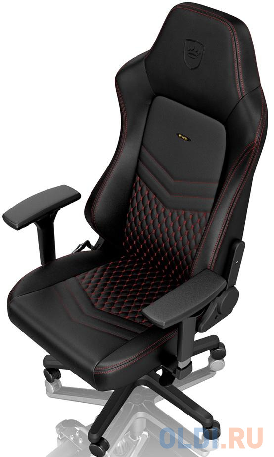 Игровое Кресло Noblechairs HERO Real Leather (NBL-HRO-RL-BRD) black/red в Москвe