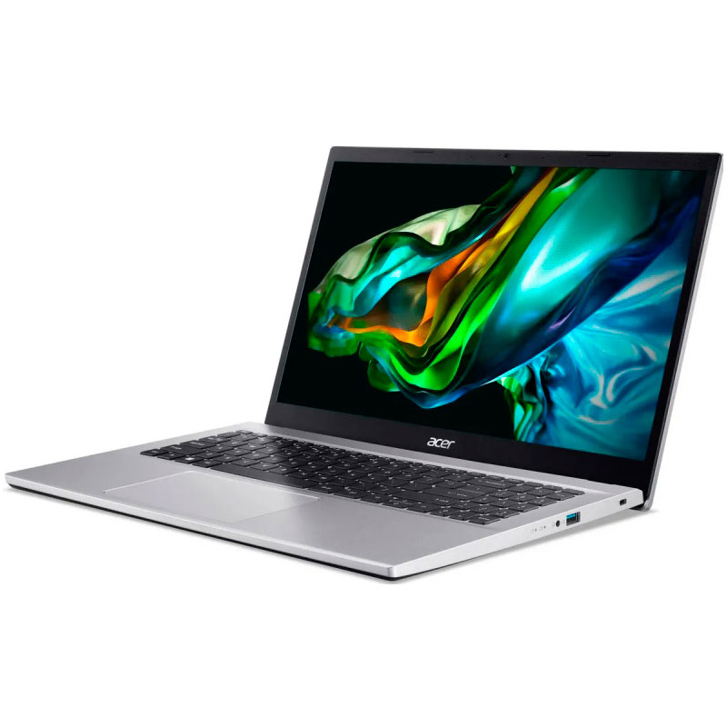 Ноутбук Acer Aspire 3 Silver NX.KSJER.005 (Русская раскладка) (AMD Ryzen 5 5500U 2.1GHz/16384Mb/512Gb SSD/AMD Radeon Graphics/Wi-Fi/Cam/15.6/1920x1080/No OS)
