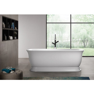 Акриловая ванна BelBagno 170x80 слив-перелив хром (BB400-1700-800)