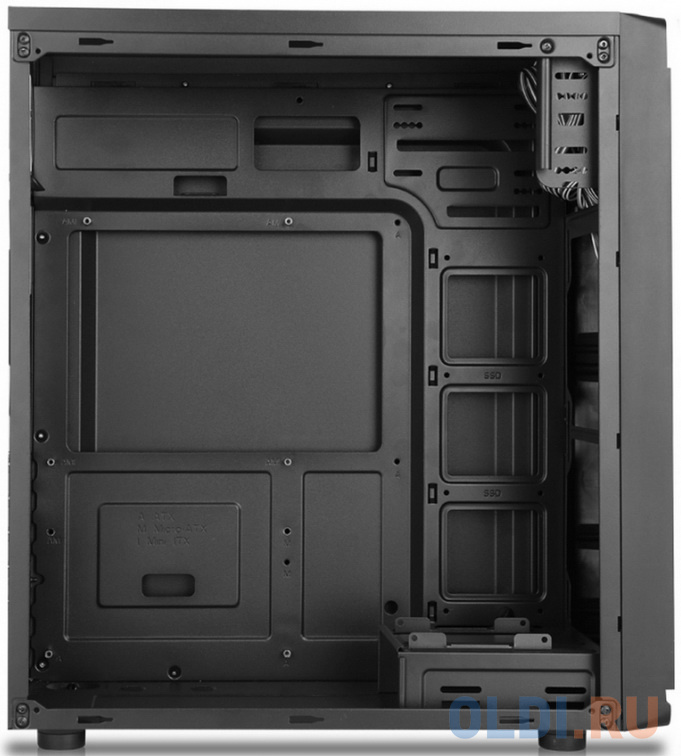 Корпус ATX ACD Citadel 301 Без БП чёрный