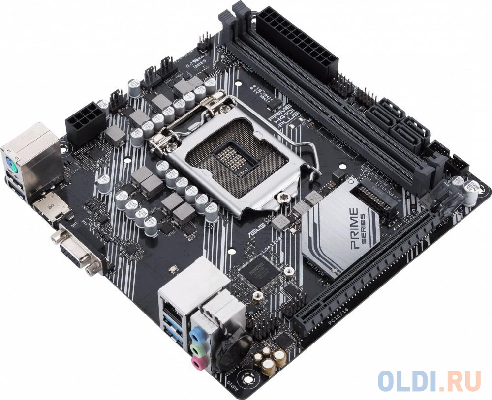 Материнская плата ASUS PRIME H410I-PLUS/CSM Socket 1200 H410 2xDDR4 1xPCI-E 16x mATX Retail