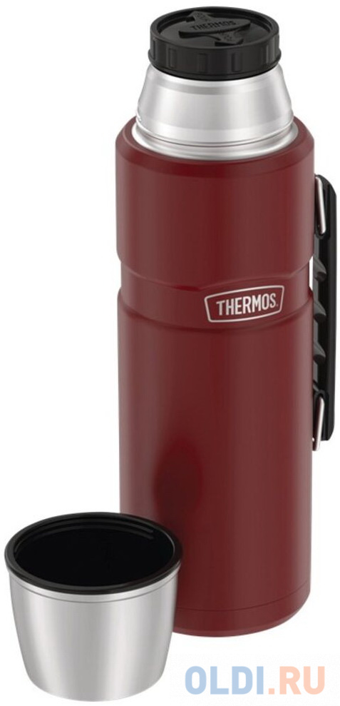 Thermos Термос KING SK2020 Rustic Red, карминно-красный, 2 л.