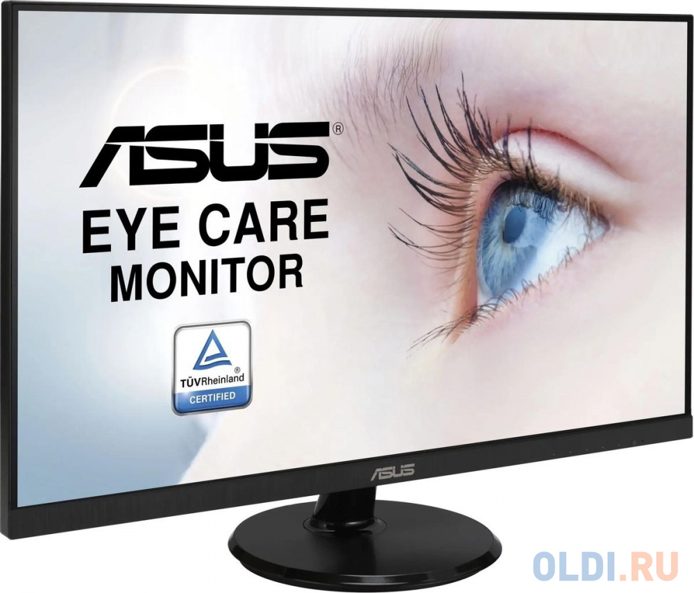 Монитор Asus 27" VA27DQFS черный IPS LED 1ms 16:9 HDMI M/M матовая HAS Piv 300cd 178гр/178гр 1920x1080 100Hz VGA DP FHD USB 5.8кг в Москвe