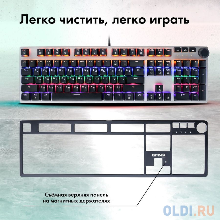 Клавиатура Oklick GMNG 925GK Black USB в Москвe