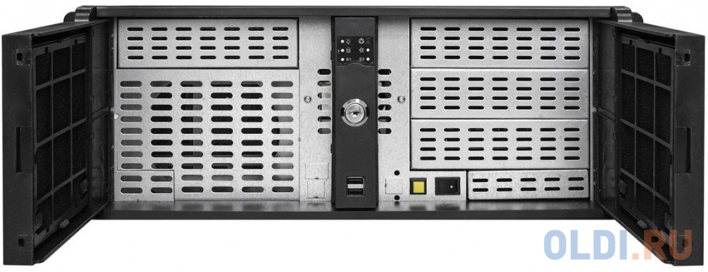 Серверный корпус ExeGate Pro 4U480-15/4U4132 <RM 19", высота 4U, глубина 480, БП 1100ADS, USB>