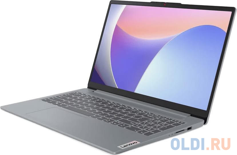 Ноутбук/ Lenovo IdeaPad Slim 3 15IRH8 15.6"(1920x1080 IPS)/Intel Core i7 13620H(2.4Ghz)/16384Mb/512SSDGb/noDVD/Int:Intel UHD Graphics/Cam/BT/WiFi