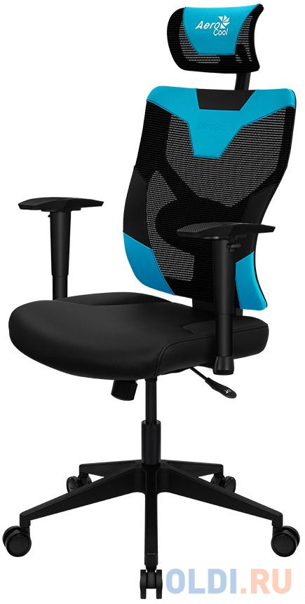 Кресло для геймеров Aerocool GUARDIAN чёрный синий