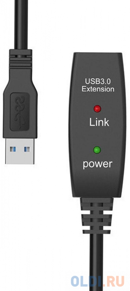 Кабель-адаптер USB3.0-repeater, удлинительный активный <Am-->Af> 10м Aopen/qust<ACU827A-10M> в Москвe