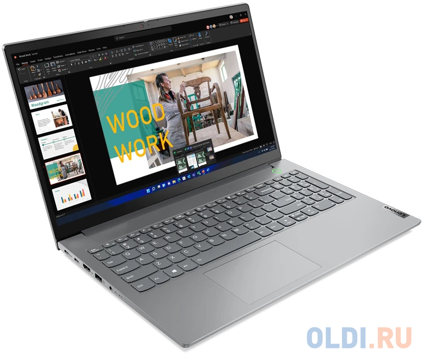 Ноутбук 15.6" IPS FHD LENOVO ThinkBook 15 G4 IAP gray (Core 5 1235U/16Gb/512Gb SSD/VGA int/FP/W11Pro) ((21DJ00C7AU))