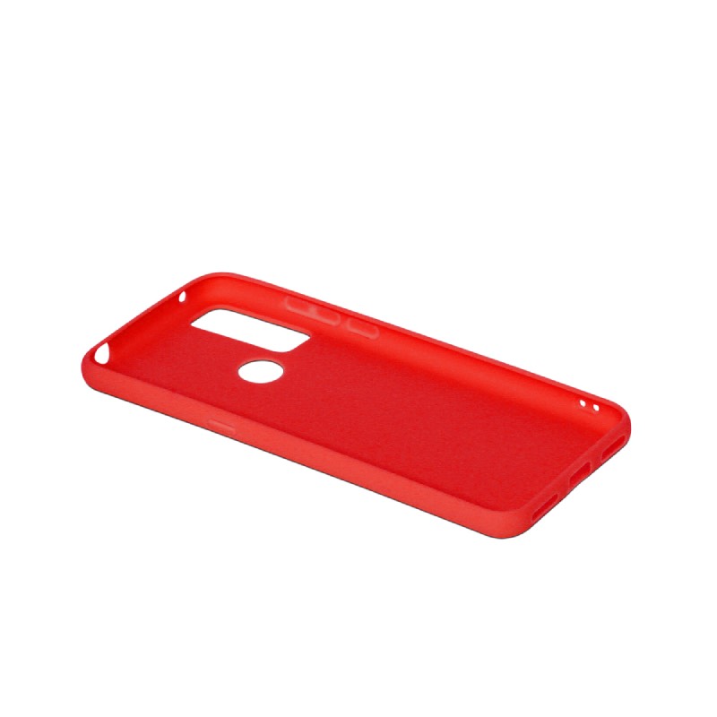 Чехол DF для TCL 20 SE Silicone Red tcCase-02