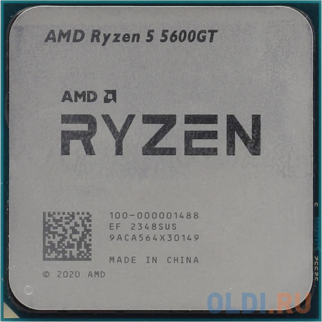 Центральный Процессор AMD RYZEN 5 5600GT OEM (Cezanne, 7nm, C6/T12, Base 3,60GHz, Turbo 4,60GHz, Vega 7, L3 16Mb, TDP 65W, SAM4)