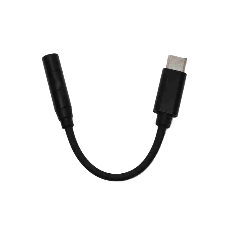 Аксессуар Pero AD11 USB-C - USB-C/Mini Jack 3.5mm Black PRAD11BK в Москвe