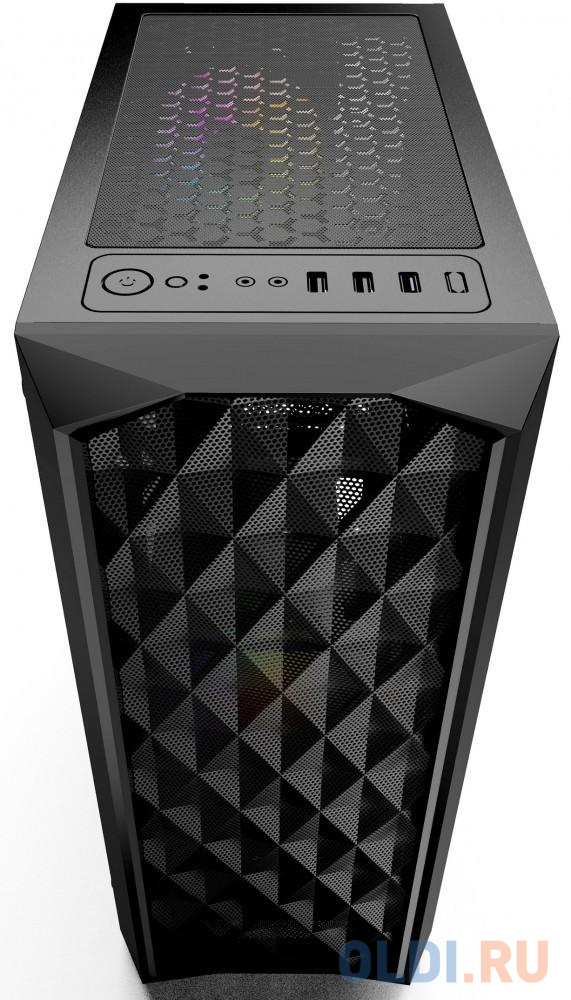 Корпус ATX Powercase CMDM-L1 Без БП чёрный