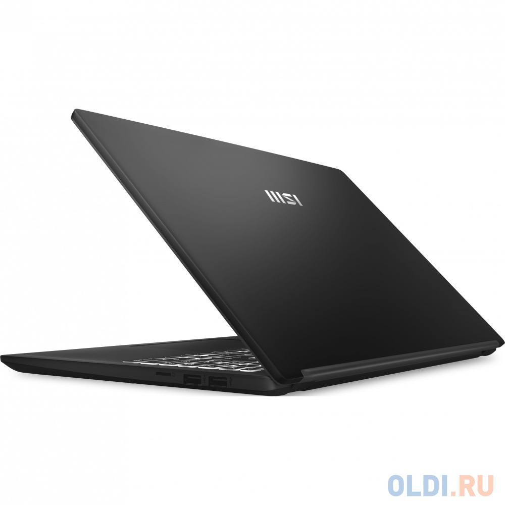 Ноутбук MSI Modern 15 B12MO-826XRO Core i5 1235U 8Gb SSD512Gb Intel Iris Xe graphics 15.6" IPS FHD (1920x1080) noOS black WiFi BT Cam (9S7-15H112