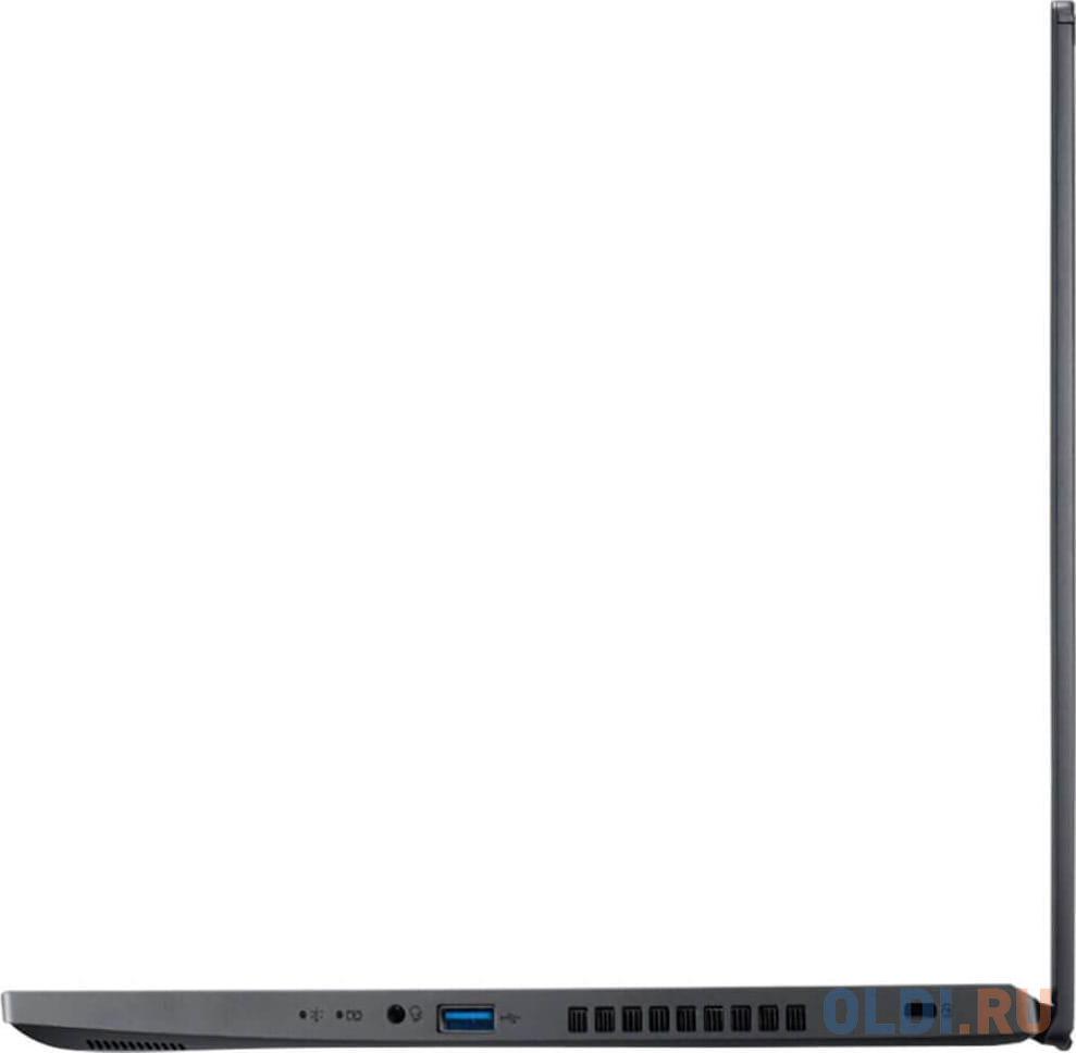 Ноутбук 15.6" IPS FHD Acer Aspire A715-76G-54NX black (Core i5 12450H/8Gb/512Gb SSD/GTX1650 4Gb/noOS) ((NH.QMEEM.001))