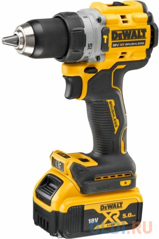 Беcщеточная дрель-шуруповерт DEWALT , DCD805P2T-QW