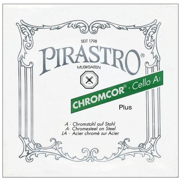 Струны Pirastro 339920 Chromcor PLUS 4/4 Cello металл