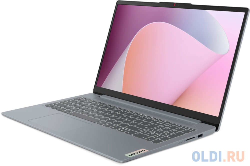 Ноутбук LENOVO IdeaPad Slim 3 AMD Ryzen 5 7530U/16Gb/512Gb SSD/16" IPS WUXGA/VGA int/noOS/grey