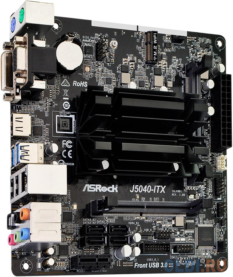 Материнская плата PENTIUM J5040 MITX J5040-ITX ASROCK