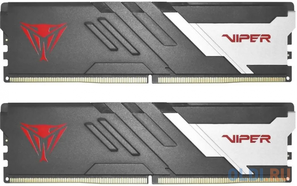 Память DDR 5 DIMM 64Gb (32Gbx2) 5200Mhz, PATRIOT Viper Venom Black (PVV564G520C40K) (retail)
