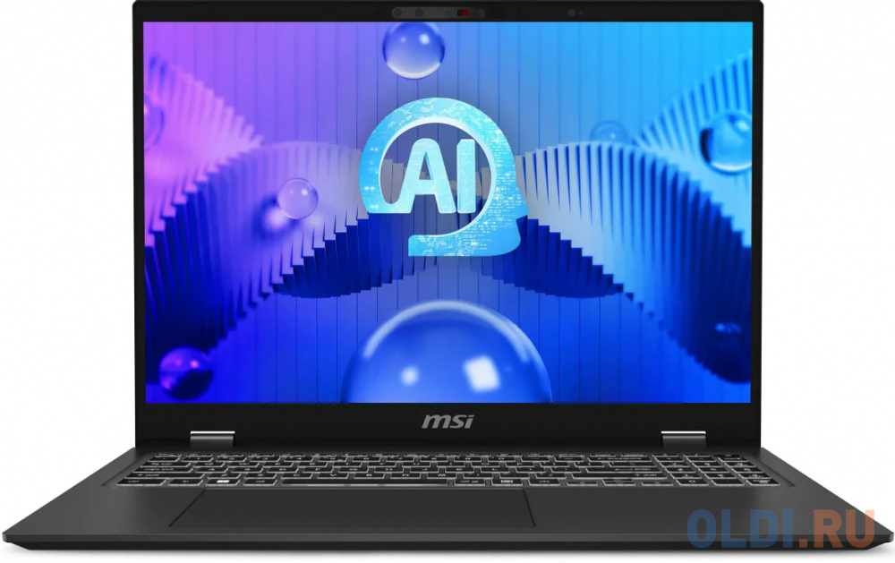 Ноутбук MSI Prestige 16 AI Evo B1MG-035RU Core Ultra 7 155H 16Gb SSD1Tb Intel Arc 16&quot; IPS QHD+ (2560x1600) Windows 11 silver WiFi BT Cam (9S7-15A