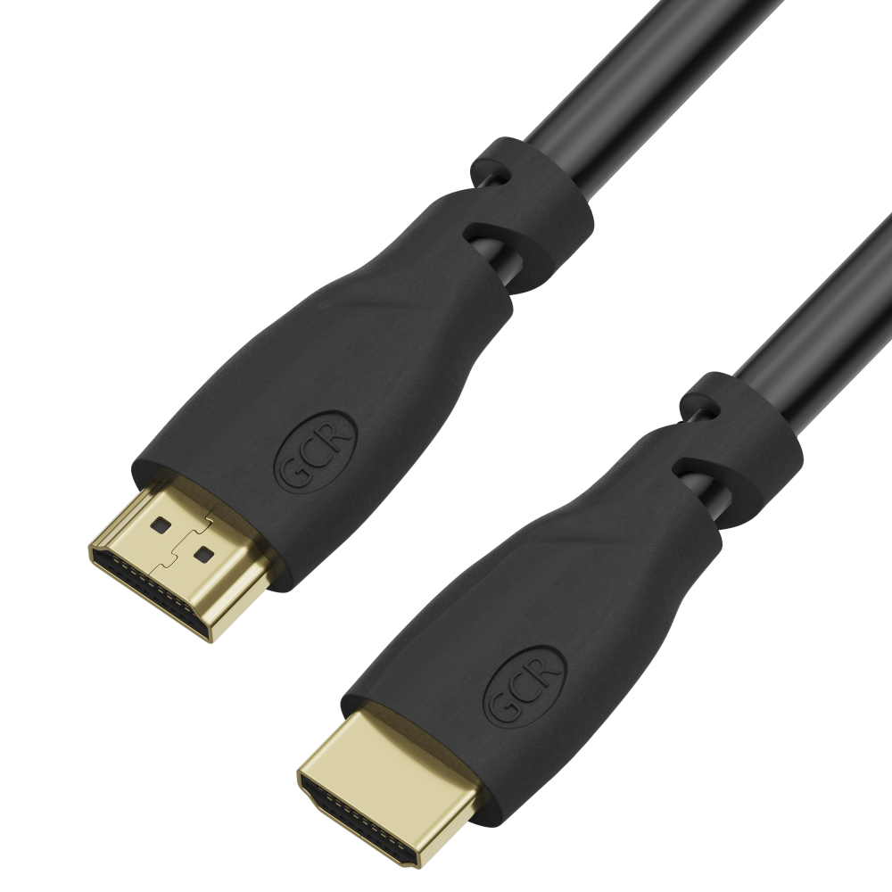 Кабель HDMI(19M)-HDMI(19M) v2.0 4K, экранированный, 10 м, черный Greenconnect Premium (GCR-HM312-10.0m)