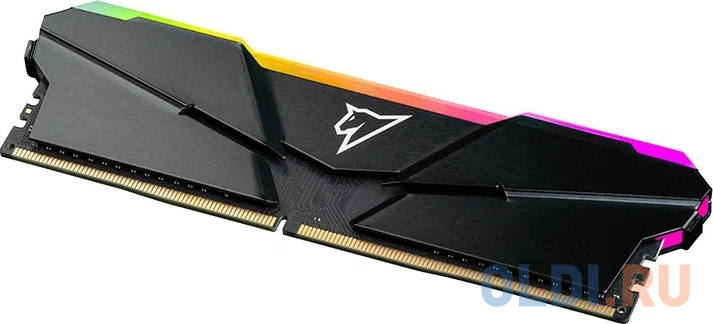 Модуль памяти DDR 4 DIMM 8Gb PC21300, 2666Mhz, Netac Shadow NTSRD4P26SP-08E, RGB, C19 Grey, с радиатором в Москвe