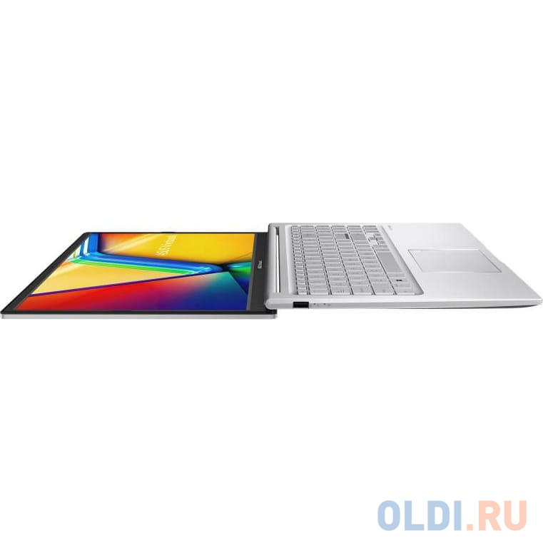 Ноутбук ASUS VivoBook Series X1504VA-NJ433 15.6" 1920x1080/Intel Core i5-1335U/RAM 16Гб/SSD 512Гб/Intel Iris Xe Graphics/ENG|RUS/без ОС серебрист