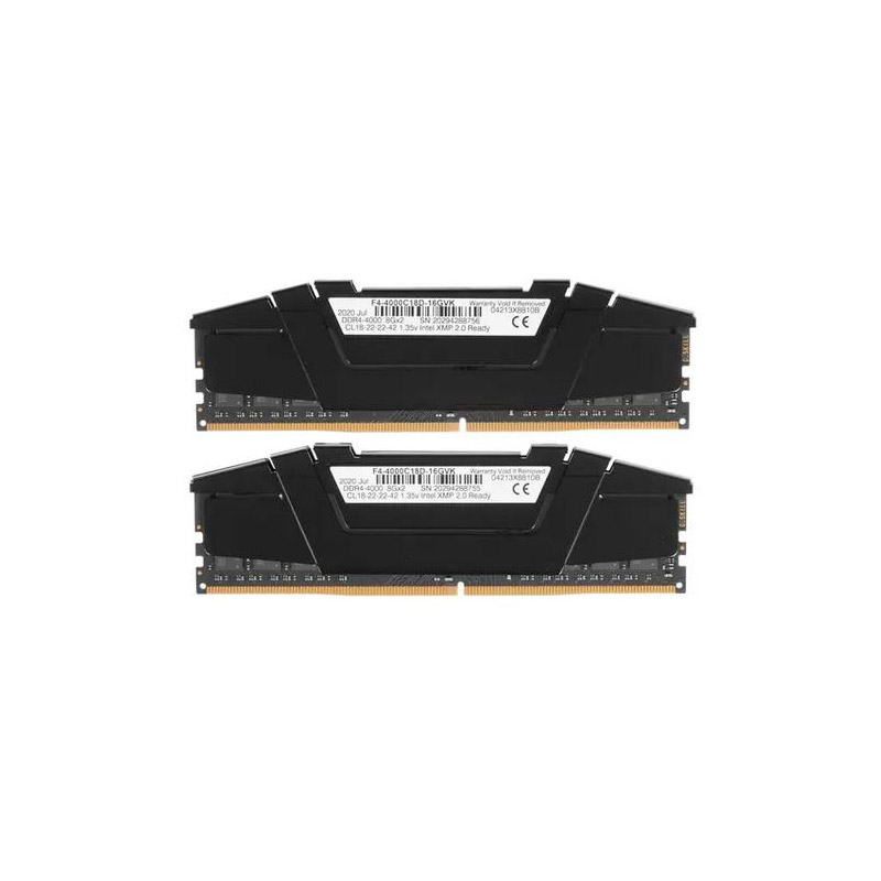 Модуль памяти G.Skill Ripjaws V DDR4 4000MHz PC4-32000 - 16Gb KIT (2x8Gb) F4-4000C18D-16GVK